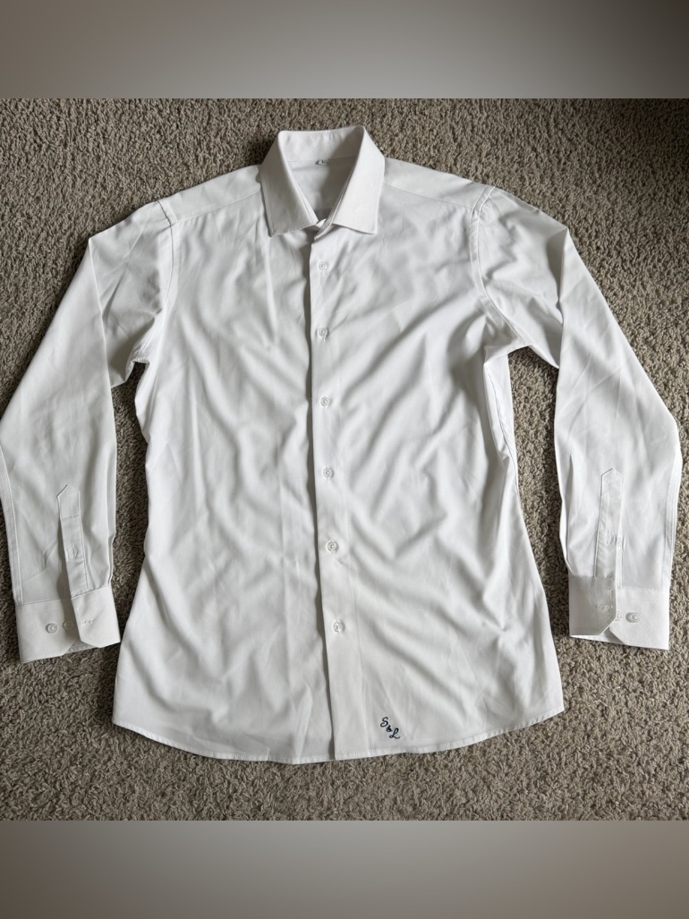 State and Liberty Clothing Co. Solid Button Down Long Sleeve Shirt